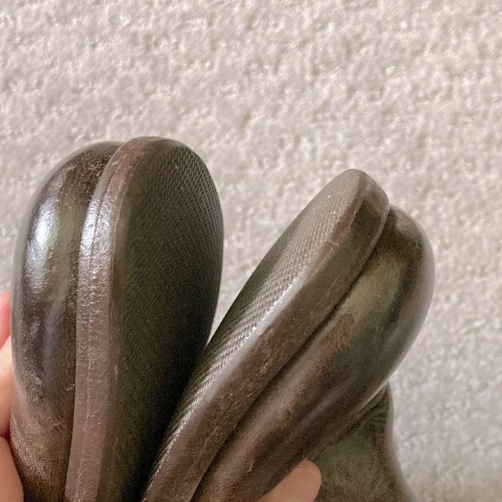 FRYE Melissa Seam Short Boots, Sz 6.5 (Vibram re-soled.) - Picture 6 of 12